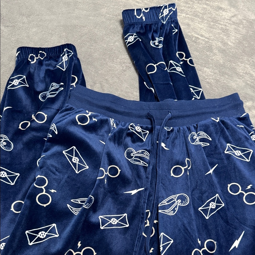 Blue Harry Potter Pajama Pants